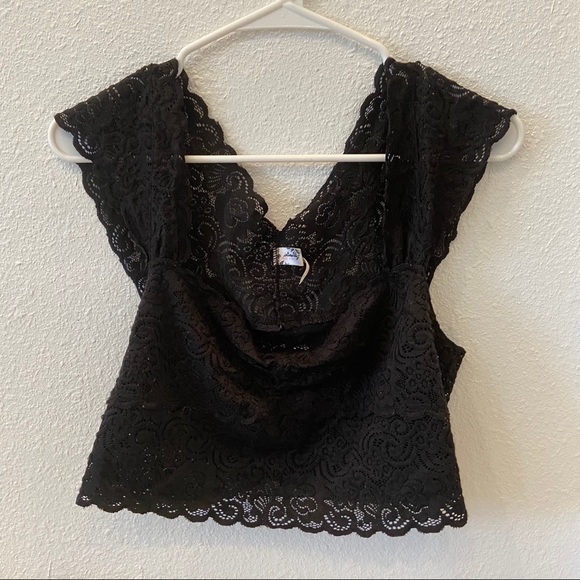 Free People Lace Cap Sleeve Bralette - Picture 3 of 5